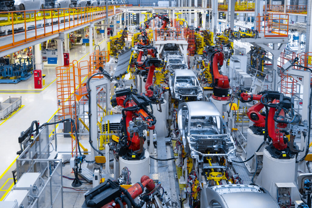 Fábrica SAIC MG en Ferrol: impacto en el mercado inmobiliario. 1 Línea de producción de automóviles automatizada en Ferrol